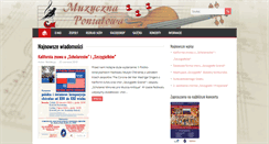 Desktop Screenshot of muzycznaponiatowa.pl